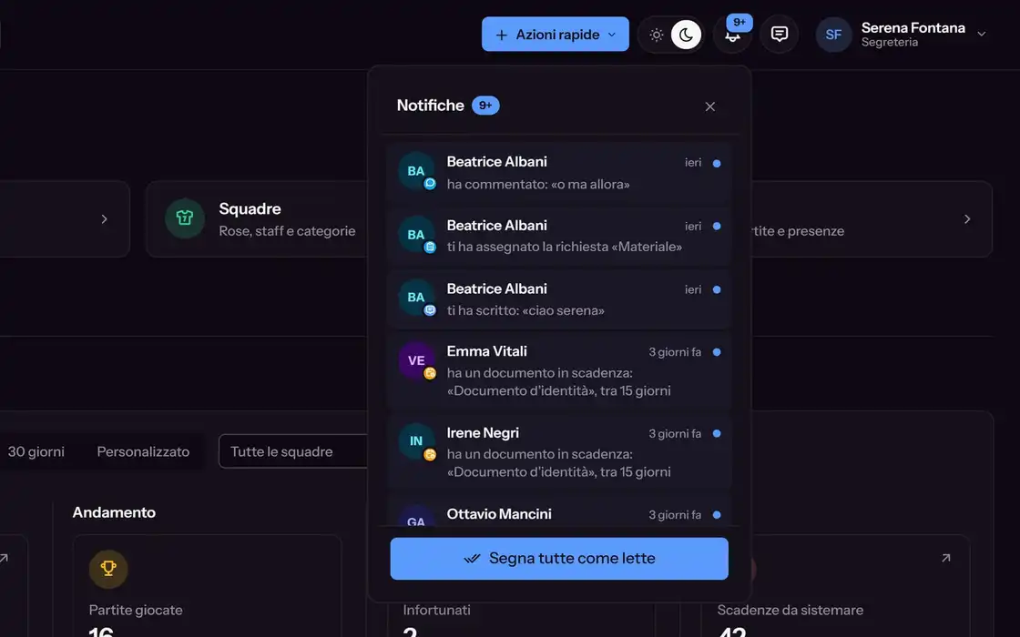 Le informazioni arrivano a chi servono